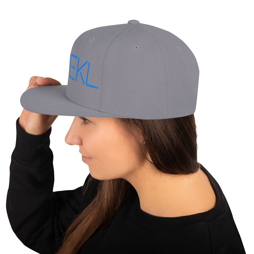 Snapback Silver Back Blue image 6