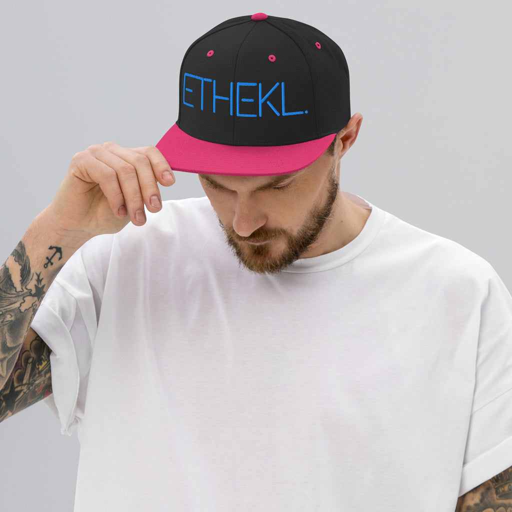 Snapback - Flamingo Blue image 4