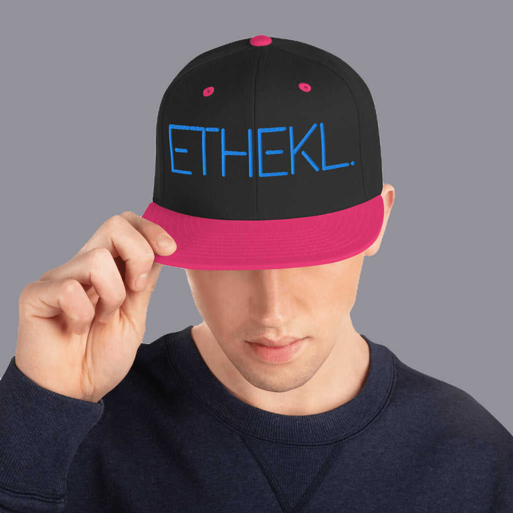 Snapback - Flamingo Blue image 1