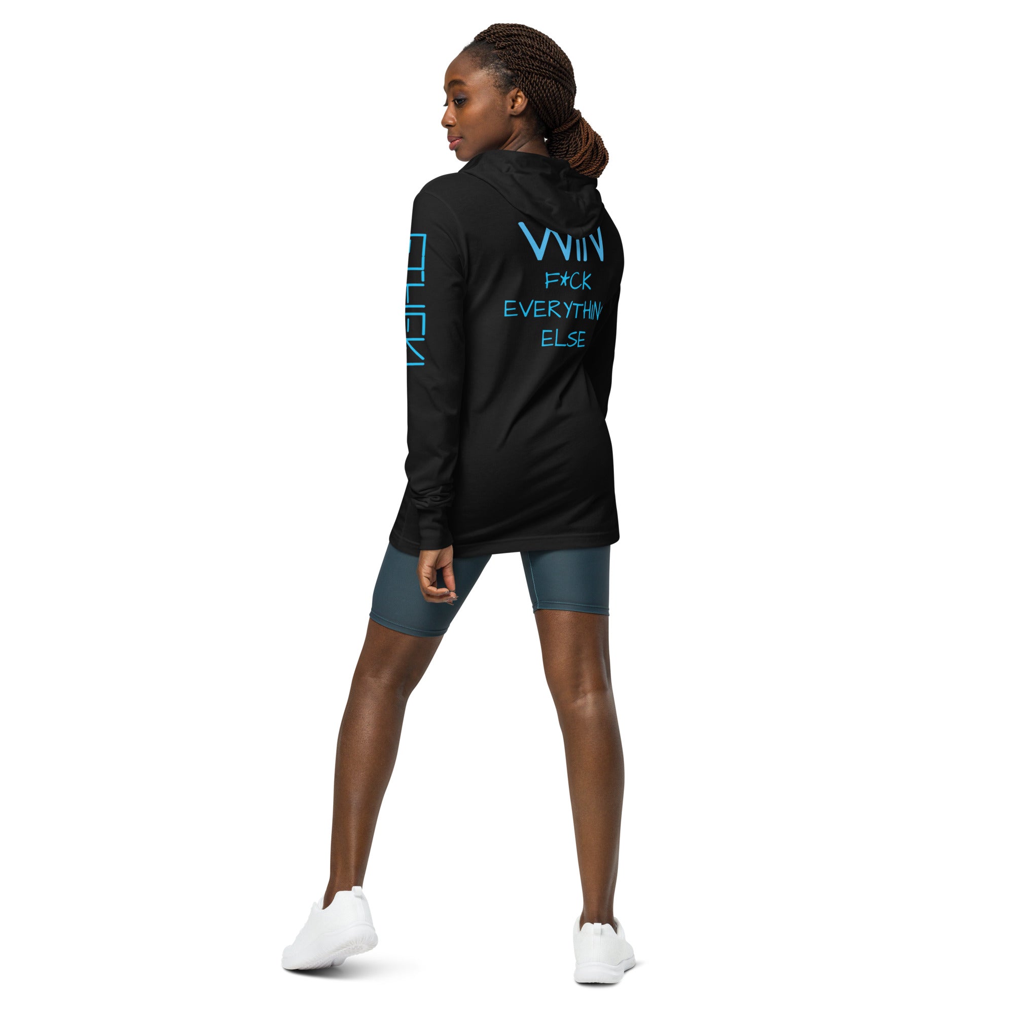 Hooded long-sleeve tee - WIN image 4