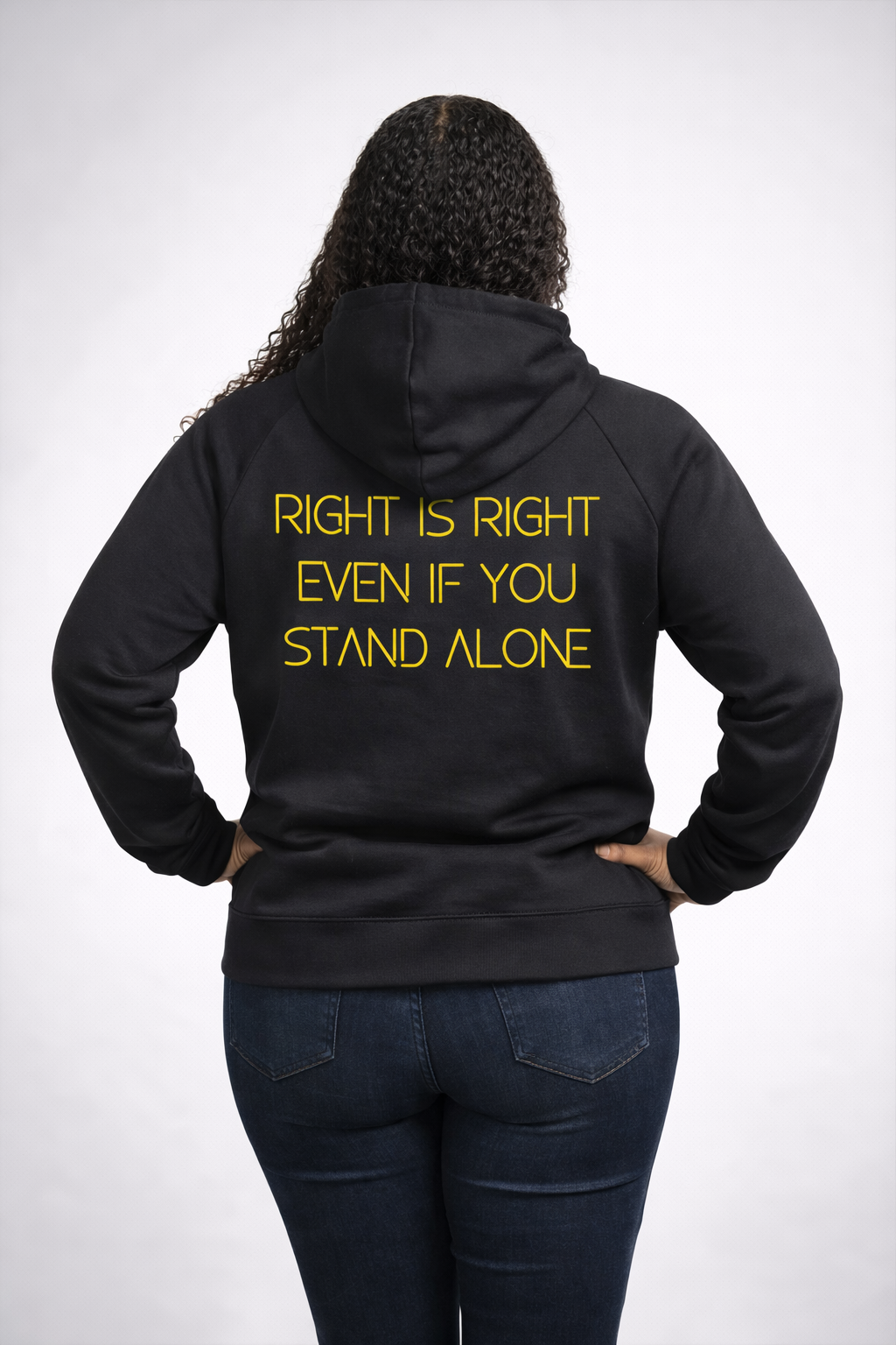 ETHEKL - Right is Right Under Armour Mens HoodRival Hoodie