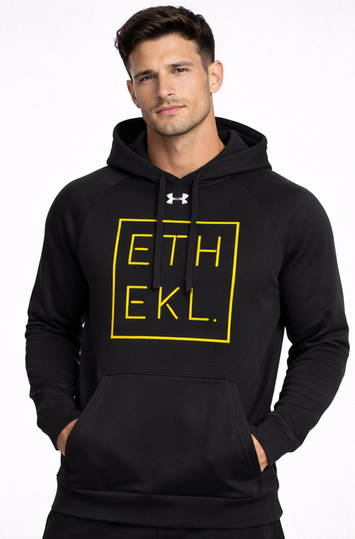 ETHEKL - Right is Right Under Armour Mens HoodRival Hoodie