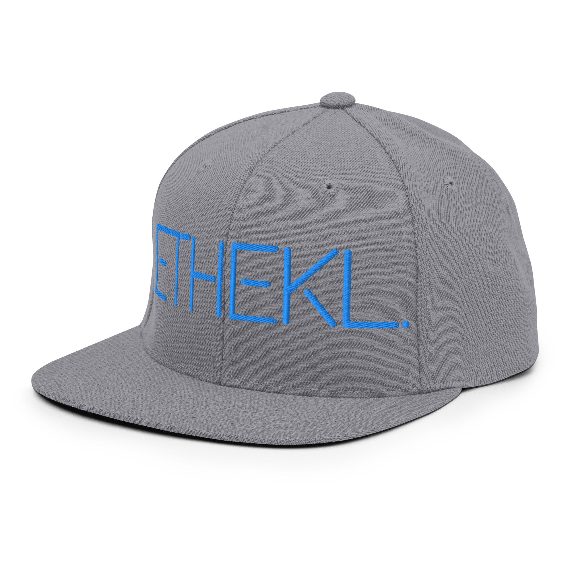 Snapback Silver Back Blue image 3