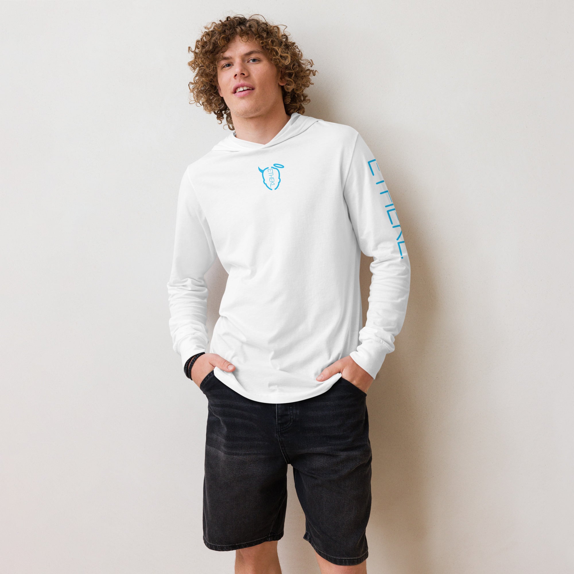 Hooded long-sleeve tee - WIN image 24